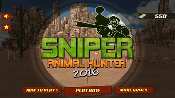 Poster Sniper Animal Hunter 2016