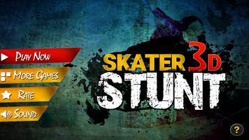 Skater 3D Stunt Affiche