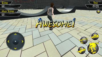 Skater 3D Stunt capture d'écran 1