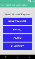 Easy Earn Money Online : Earn Free Cash capture d'écran 3