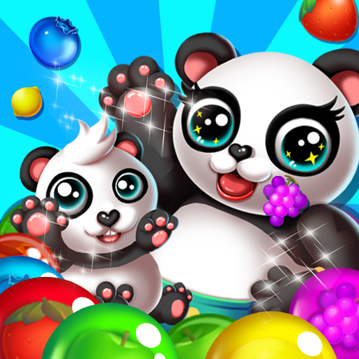 tirador de burbujas de panda jungle