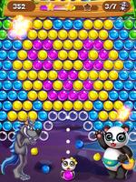 panda jungle bubble shooter imagem de tela 3