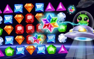 Diamond Swap Alien Quest پوسٹر