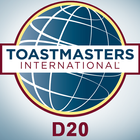 District 20 ToastMasters ikon