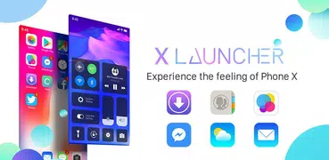 X Launcher для IOS: стильная тема для Phone X
