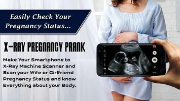 Poster Xray Scanner Pregnant Prank New