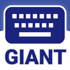 GIANT Text Keyboard icon