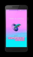 VAPORWAVE Keyboard Affiche