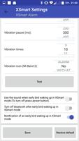 Smart Alarm for Mi Band (XSmar capture d'écran 2