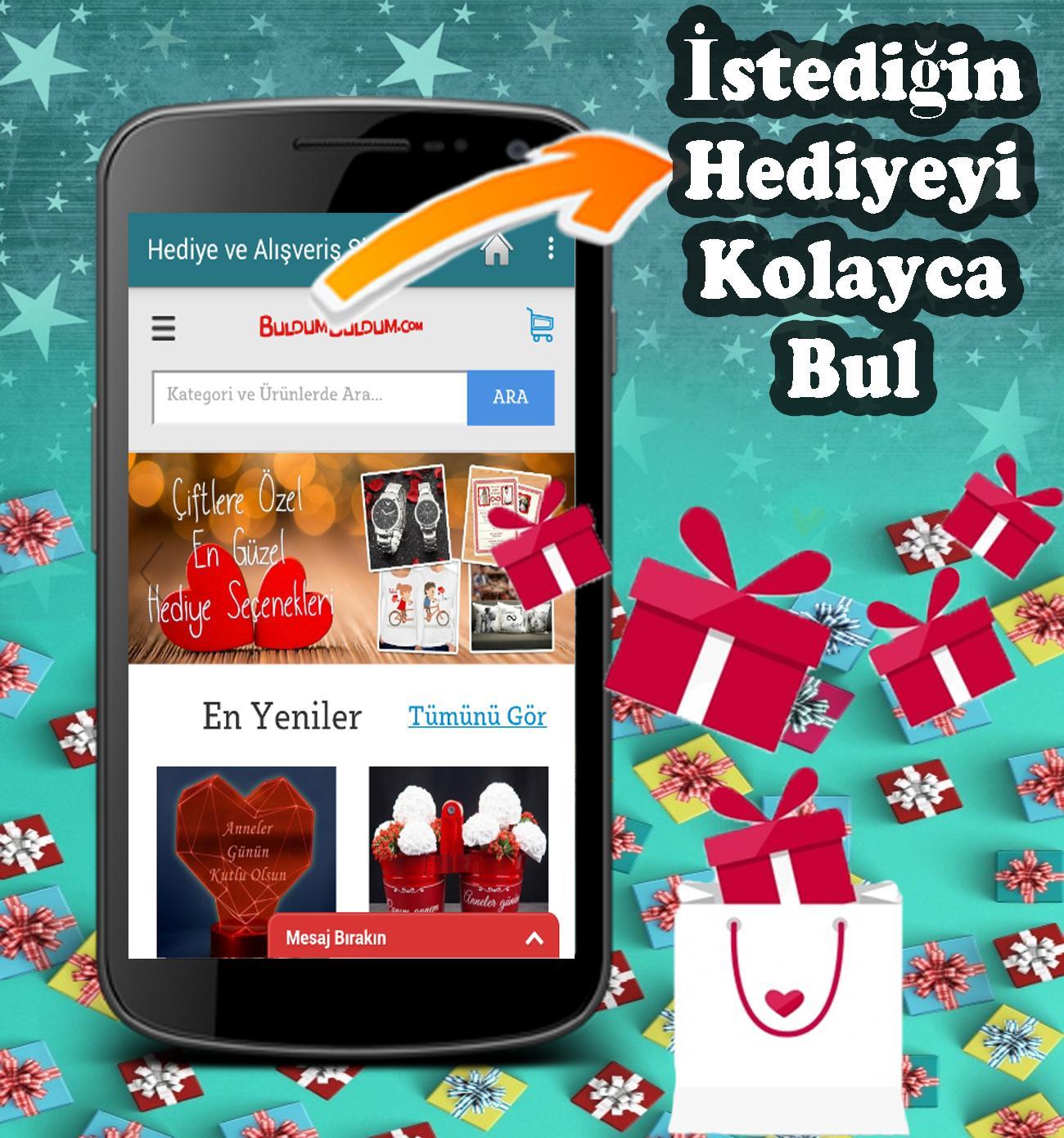 Hediye ve Alışveriş Siteleri für Android - APK herunterladen