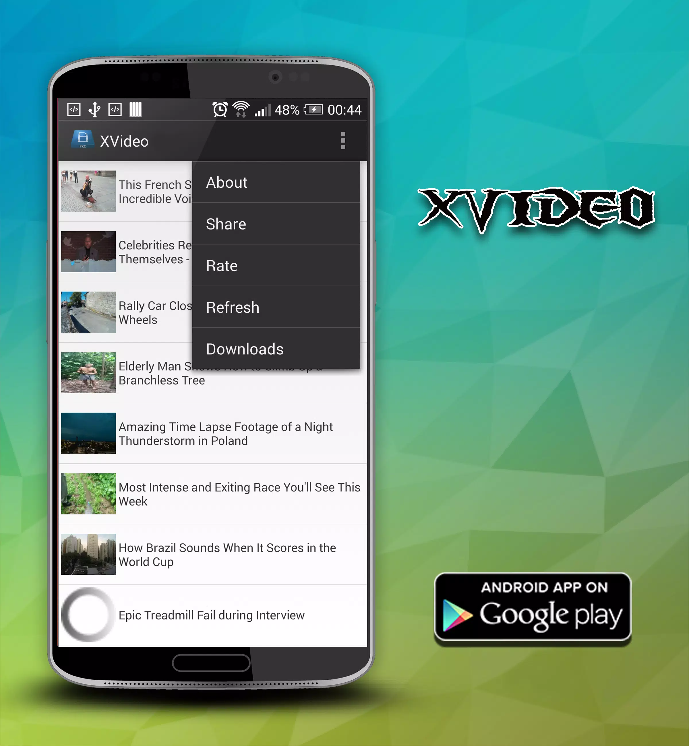 Android 用の Xvideo Apk をダウンロード
