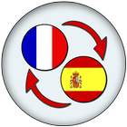 French Spanish Translate icon