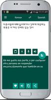 Korean Spanish Translate syot layar 1