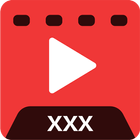 XXX Video Player - HD X Videos Downloader आइकन