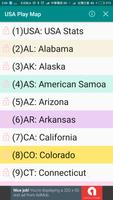 USA Offline Map 포스터