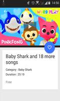 video song baby shark poster