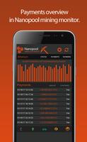 Nanopool Mining Monitor captura de pantalla 2