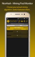 NiceHash Mining Pool Monitor imagem de tela 1