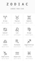 Zodiac Horoscope Affiche