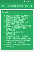 Electrical Engineering XYZ Reference الملصق