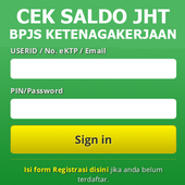 CEK SALDO JHT BPJSTK أيقونة