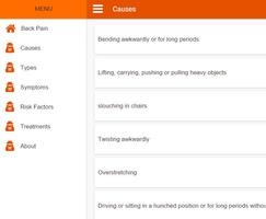 Back Pain: Cause and Treatment capture d'écran 1