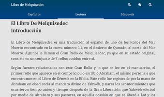 Libro de Melquisedec ภาพหน้าจอ 2