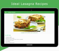 Ideal Lasagna Recipes capture d'écran 2