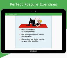 Perfect Posture Exercises स्क्रीनशॉट 2