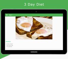 3 Day Diet (no empty calories) تصوير الشاشة 2