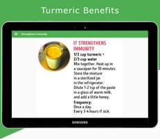 Turmeric Benefits capture d'écran 2