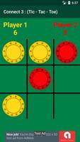 Connect 3 : (Tic - Tac - Toe) تصوير الشاشة 3