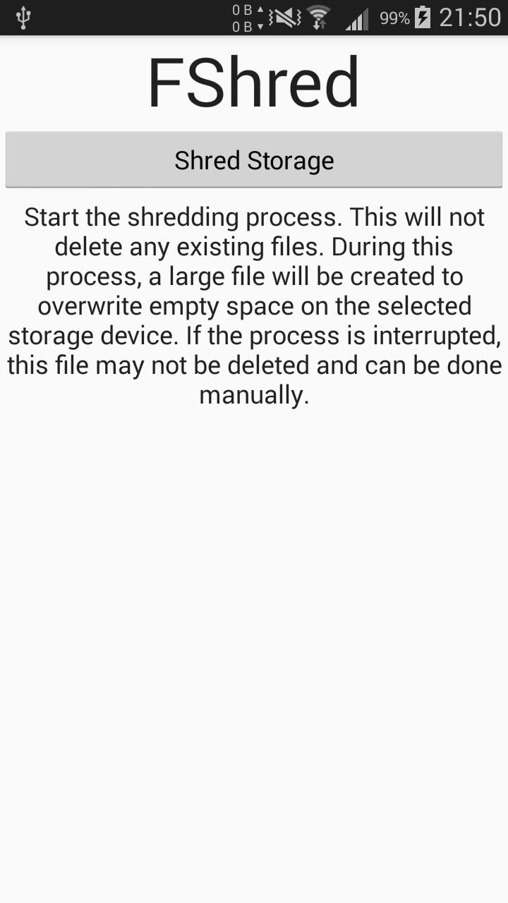 FShred - Wipe Free Space for Android - APK Download