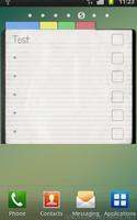 برنامه‌نما Memo Widget Free عکس از صفحه