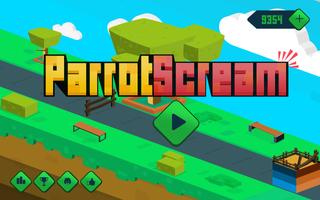 Go Parrot Scream - Voice Jump постер