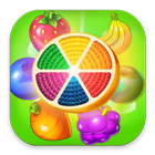 Match fruit games icône