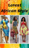 Latest African Dresses Fashion ポスター