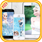 Elsa Anna Frozen Wallpaper icon