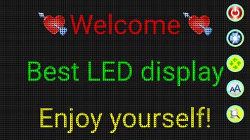 LED Disply постер