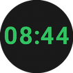 Screen alarm clock