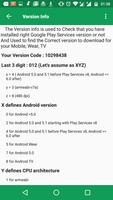 Play Services & Play store Information screenshot 1