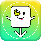 SnapDown ❤️👻 - Sanps Saver for snapchat أيقونة