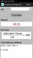 Percent Calculator 截图 3