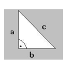 Pythagorean theorem icon