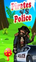 Police Vs Pirates : Car Game Affiche