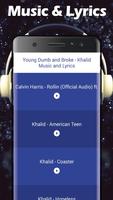 Young Dumb & Broke - Khalid Songs & Lyrics تصوير الشاشة 3