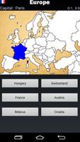 Country Name - Europe الملصق