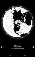MapClock - Simple world clock capture d'écran 1