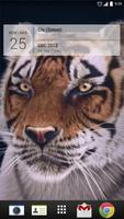 Young Tiger 3D Live Wallpaper capture d'écran 2