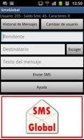 SMS GLOBAL captura de pantalla 1